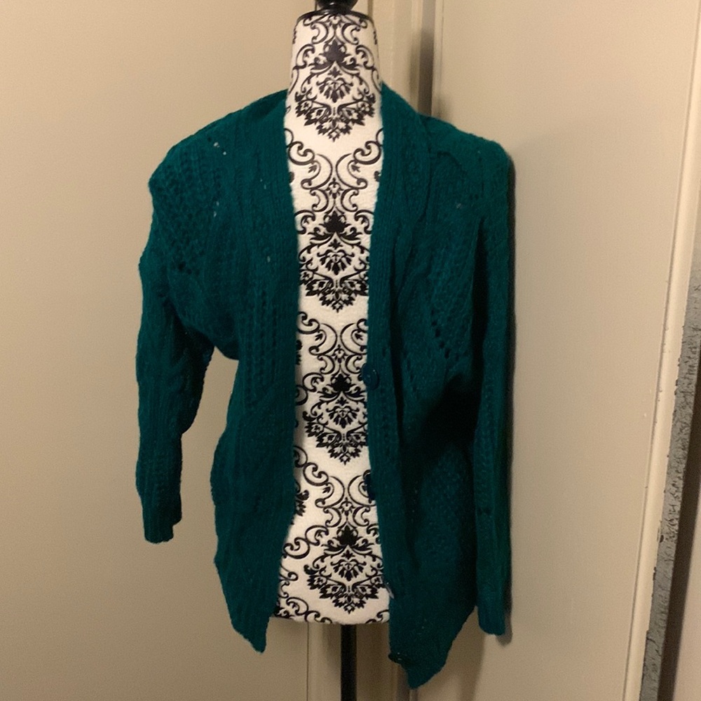 Green sweater
